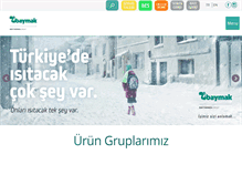 Tablet Screenshot of baymak.com.tr